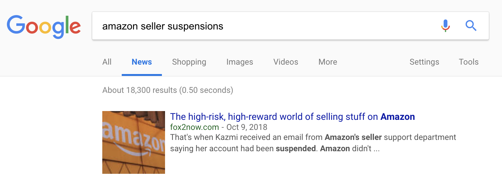 Amazon account suspension recent news